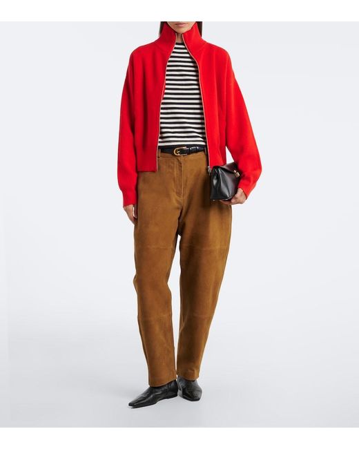 Extreme Cashmere Red N°385 Xtra Cute Cashmere Jacket
