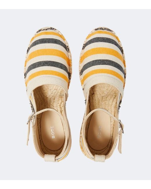 Bode Espadrilles Namesake in Metallic für Herren