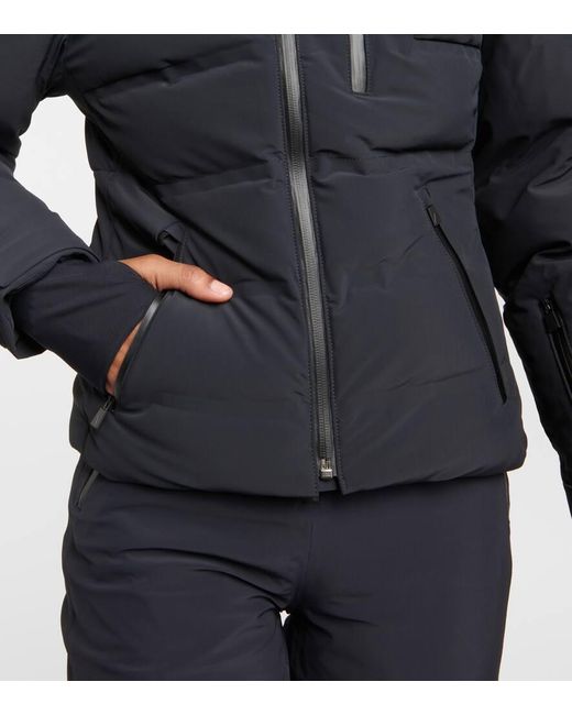 Aztech Mountain Blue Nuke Suit Down Ski Jacket