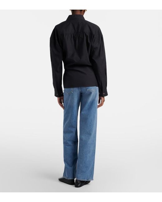 Agolde Blue Ren 32 Wide-Leg Jeans