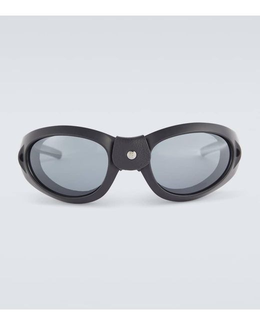 Gafas de sol redondas Giorgio Armani de hombre de color Gray