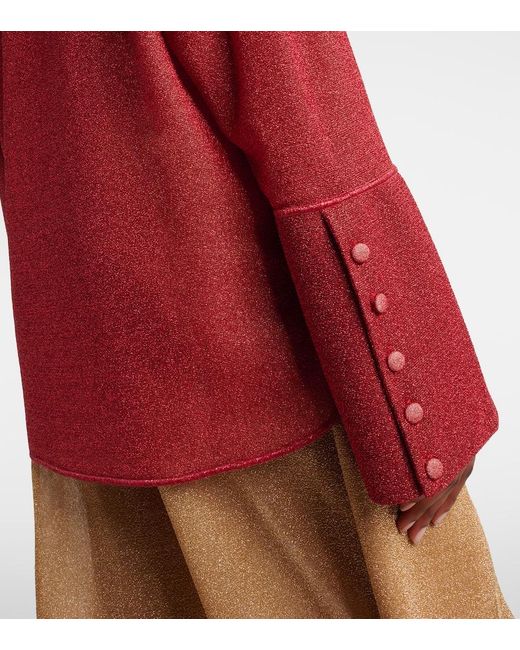 Oseree Red Lumiere Shirt