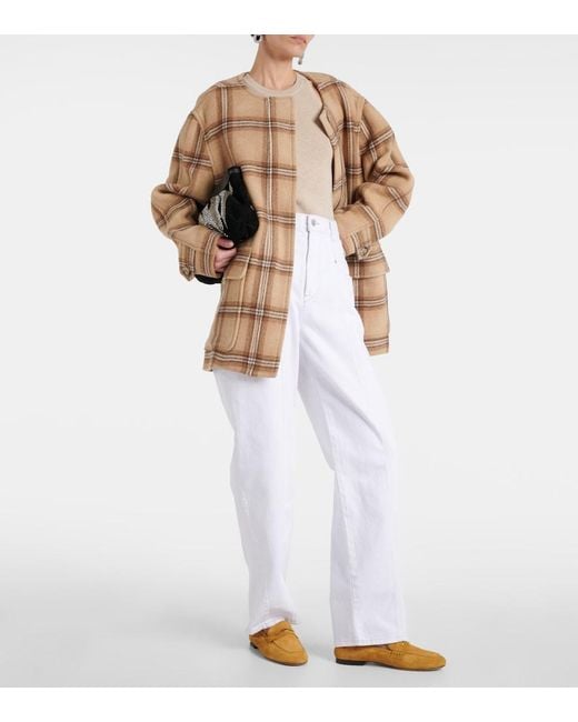 Isabel Marant Yellow Iseri Suede Loafers