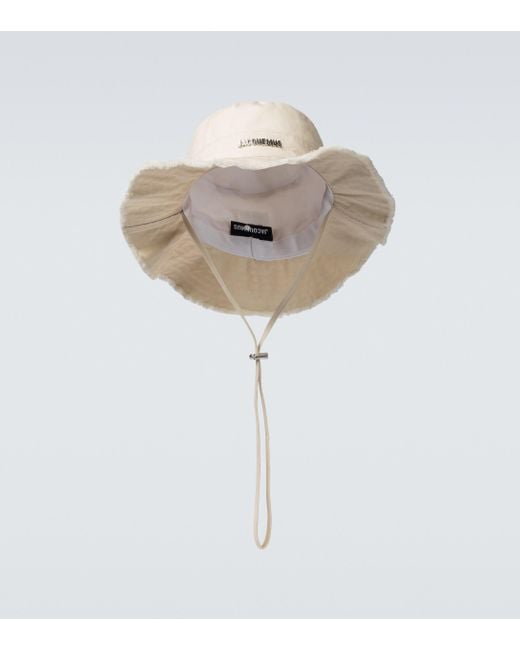 Sombrero de pescador Le Bob Artichaut Jacquemus de hombre de color Blanco |  Lyst