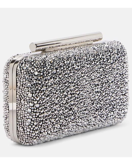 【関税&送料込】Alexander Mcqueen Mcqueen T-Bar Clutch Bag ALEXANDER MCQUEEN T-Bar leather clutch | NET-A-PORTER