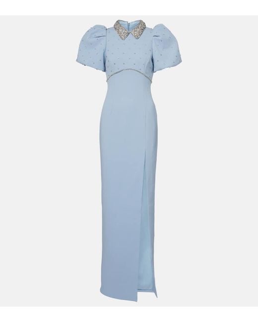 Rebecca Vallance Blue Robe Amery Mit Kristallen