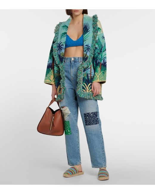 Alanui Blue Over The Espadrilles