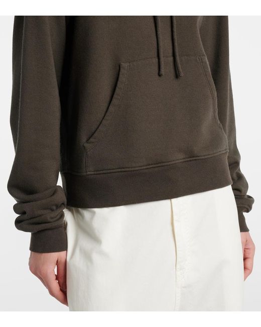 The Row Green Hoodie Timia Aus Baumwolle Und Kaschmir