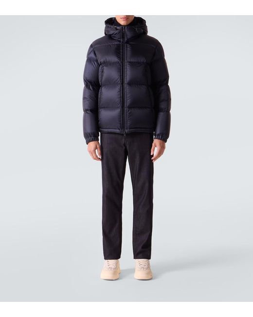 Moncler Blue Rivau Down Jacket for men