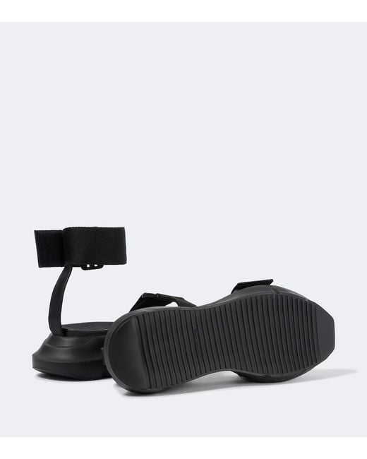 Rick Owens Black Geth Sandals for men