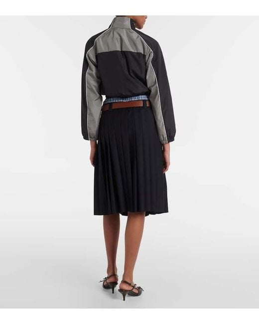Miu Miu Gray Trainingsjacke
