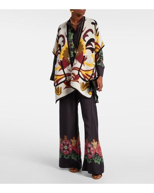 LaDoubleJ Multicolor My Power Patterned Cape