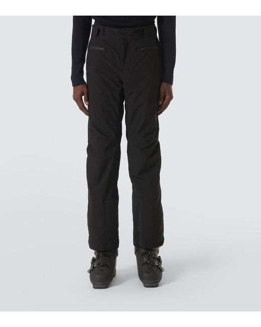 Fusalp Black Tomaso Ski Salopettes for men
