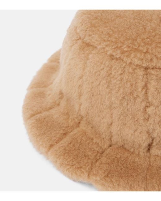 Gabriela Hearst Natural Moreau Wool, Silk, And Cashmere Bucket Hat