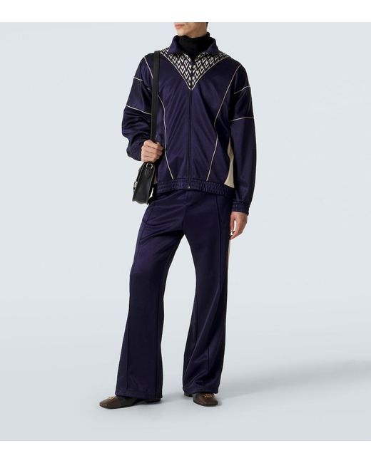 Valentino Blue Technical Sweatpants for men