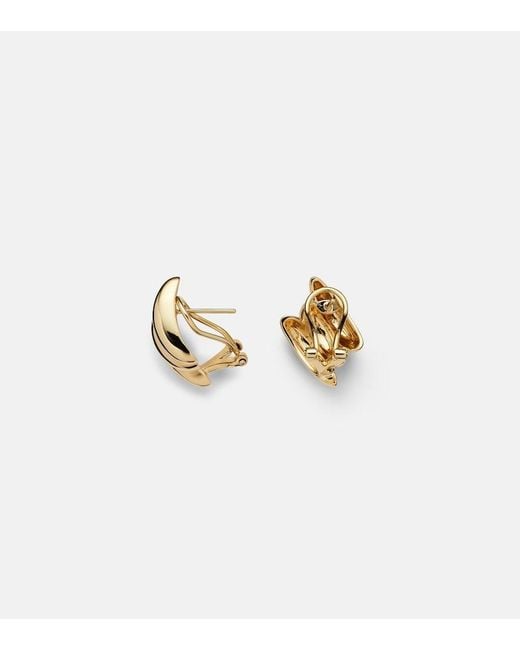 Anita Ko White Clair Small 18Kt Earrings