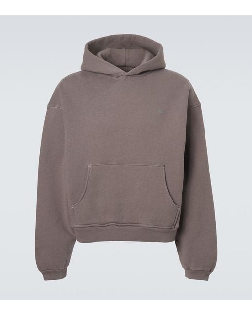 ERL Brown Logo Cotton Sweatshirt for men