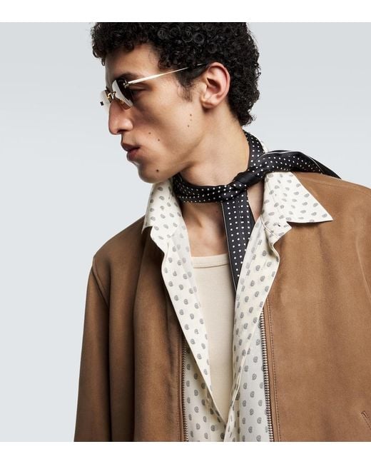 Tom Ford Brown Jake Square Sunglasses for men