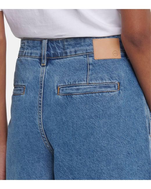 Jean Ample Gran Canaria A Taille Haute AG Jeans en coloris Blue