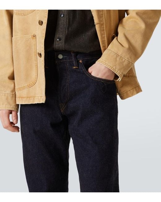 Jeans Bootcut A Vita Media di RRL in Blue da Uomo