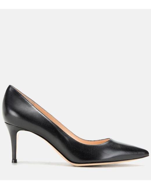 Gianvito Rossi Multicolor Gianvito 70 Leather Pumps