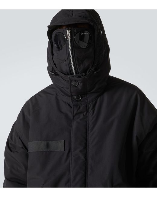 Junya Watanabe Blue X C.P. Company 3L Goggles Parka for men