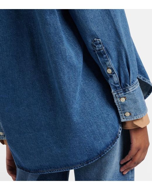 Citizens of Humanity Blue Carter Denim Shirt