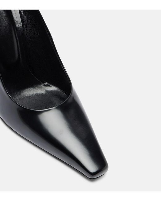 Jude Black Fame Leather Pumps