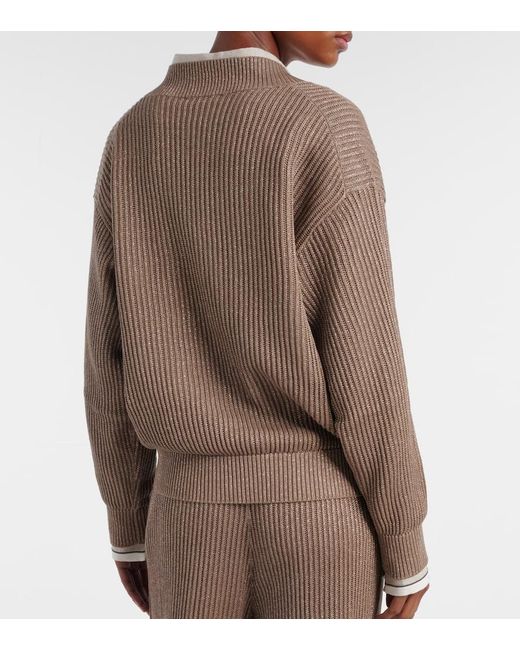 Pullover di Brunello Cucinelli in Brown