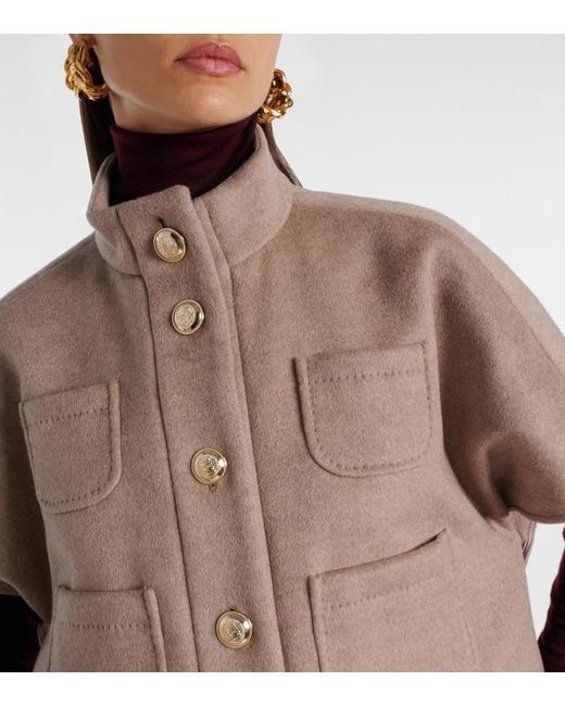 Max Mara Natural Cashmere Cape