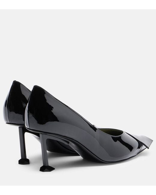 Givenchy Black Patent Leather Pumps