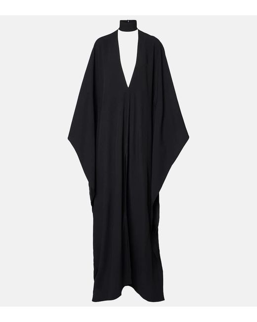 ‎Taller Marmo Black Ooo Crepe Cady Kaftan