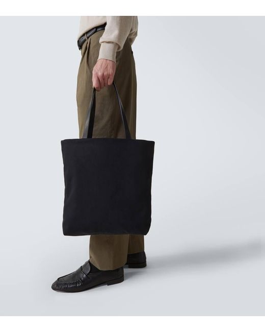 The Row Tote Bag Armory Mit Leder in Black für Herren