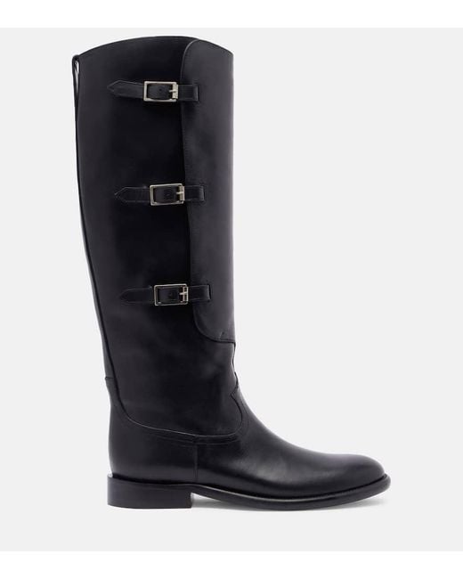 Botas Altas Montana De Piel Paris Texas de color Black