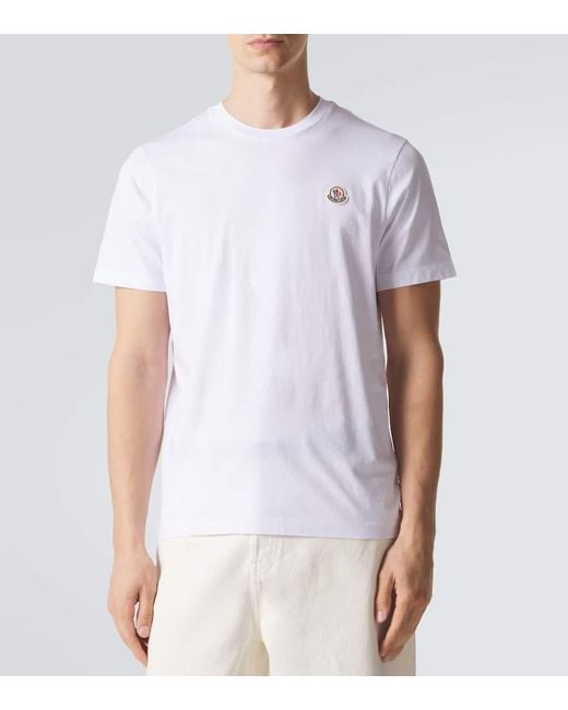 Moncler Black Set Of 3 Cotton Jersey T-Shirts for men