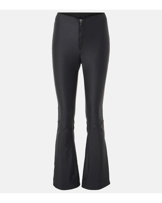 Leggings Flared Altaire A Vita Media di Perfect Moment in Blue