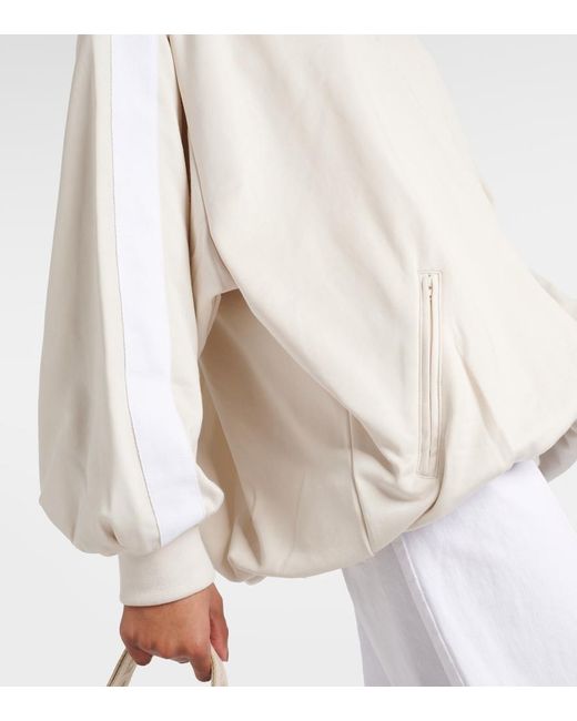 Isabel Marant White Rejane Oversized Track Jacket