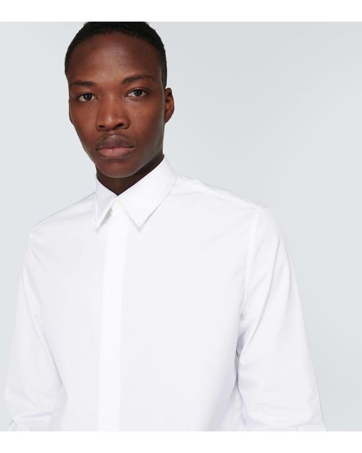 Camisa de algodon Givenchy de hombre de color White