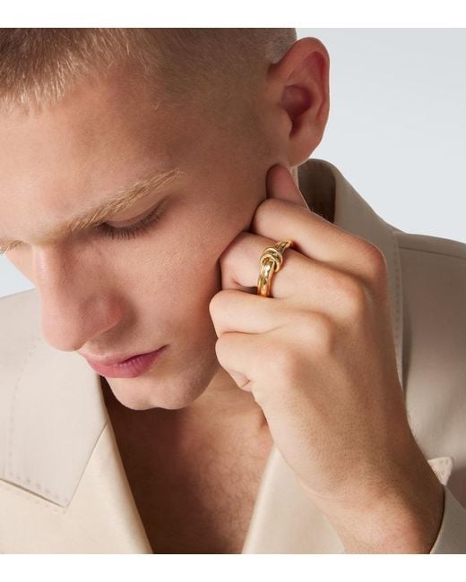 Spinelli Kilcollin Metallic Agon 18Kt Ring for men