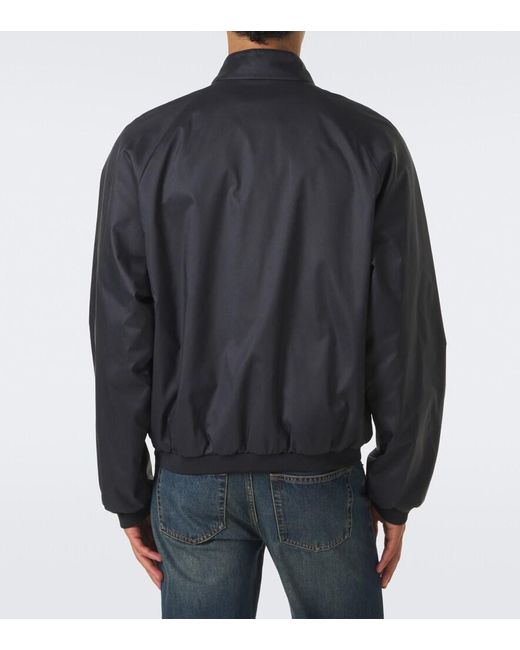 Gucci Black Padded Technical Blouson Jacket for men