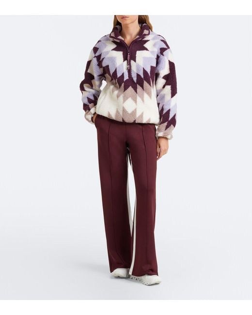 The Upside Multicolor Harlow Teddy Sweatshirt