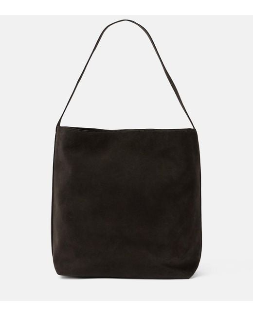 Aesther Ekme Black Sac Large Suede Bucket Bag