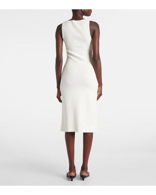 Robe Totême en coloris White
