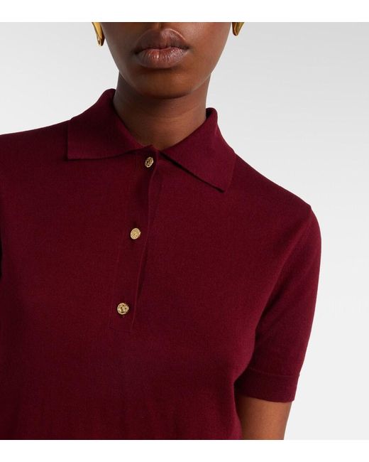 Pullover Polo di Max Mara in Red