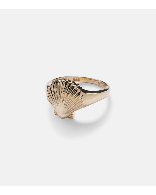 Mateo White Venus 14Kt Ring
