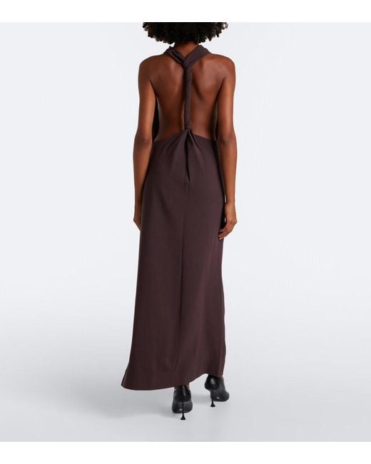 Proenza Schouler Purple Selena Gown