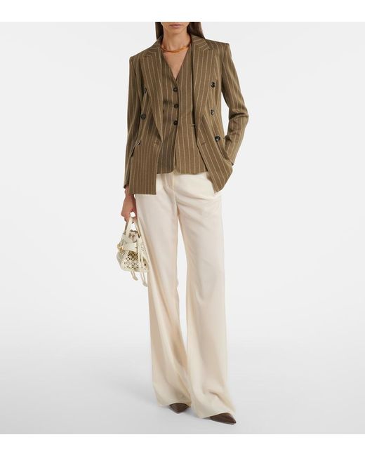 Chaleco A Rayas Max Mara de color Green