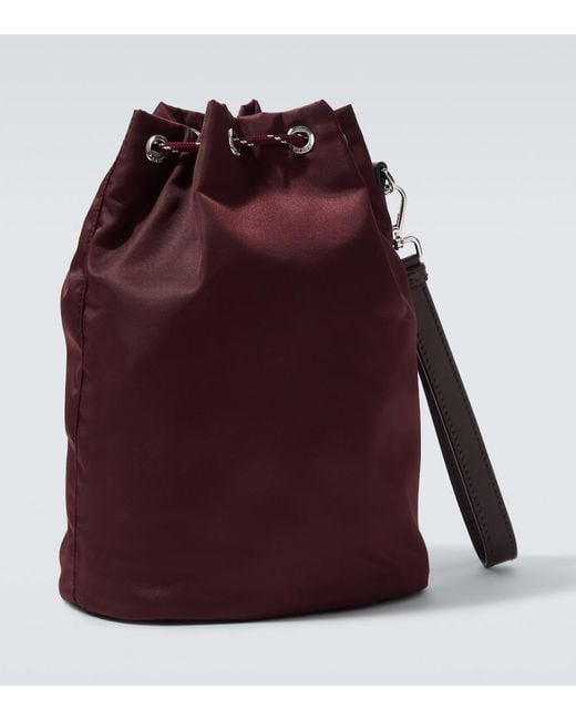 Prada Etui Speedrock Re-Nylon in Red für Herren