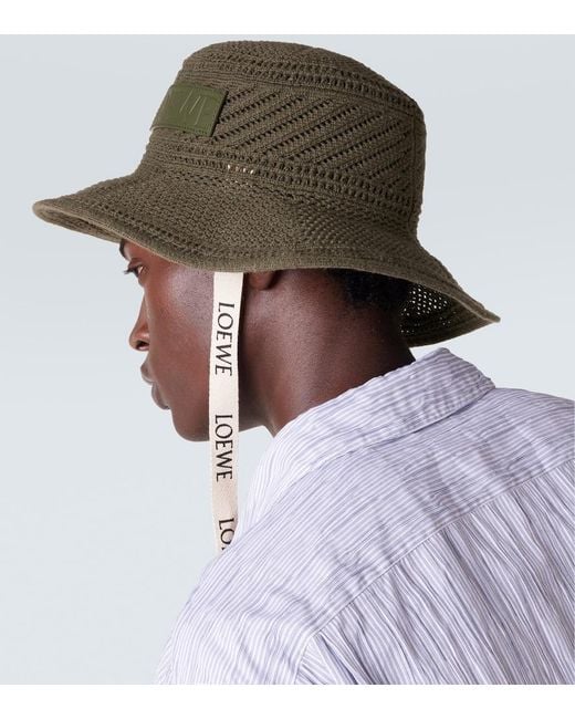Cappello di Loewe in Green da Uomo