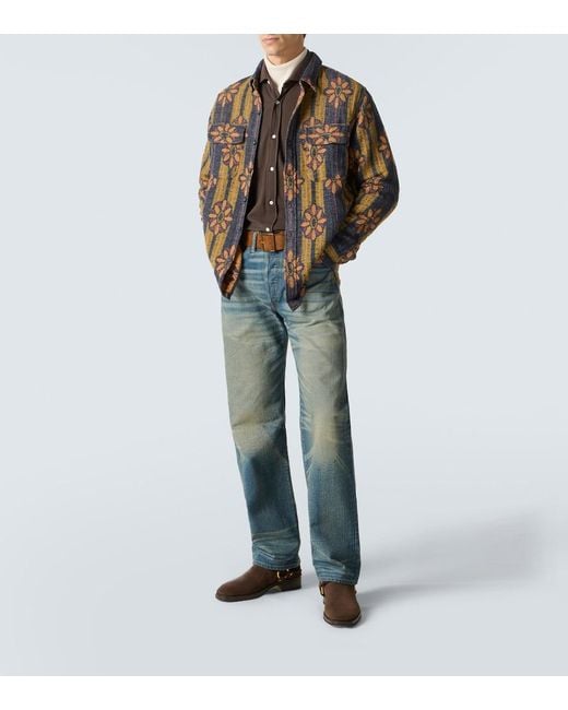 Camicia di RRL in Green da Uomo